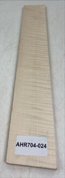 Fretboard Maple flamed, 500x76x9mm Unique Piece #024